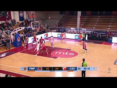ABA Liga 2017/18 highlights, Round 19: FMP - Crvena zvezda mts (5.2.2018)