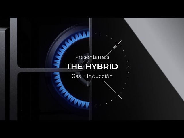 Teka JZC 94313 ABN Plaque Mixte Hybride 1 Zone Gaz + 3 Zones Induction 90cm Noir video