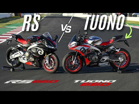 Aprilia Tuono 660 vs RS 660 (2025) — Real Differences, Which To Buy?