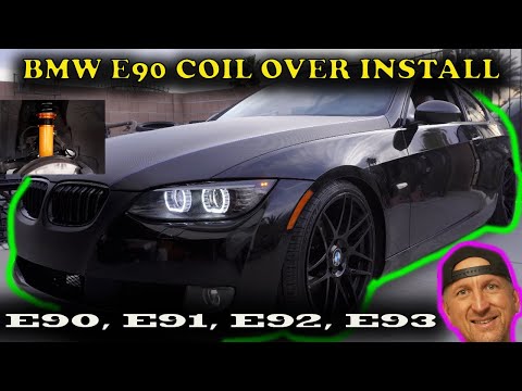 BMW E90-E92 (2005-2013) COILOVER INSTALL (MAX SPEEDINGSRODS )