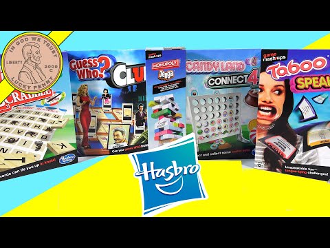 Parents Guide To Hasbro's Mash Ups Games!  Monopoly Jenga, Scrabble, Connect 4