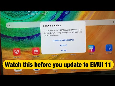 Watch this Before you Update to EMUI 11