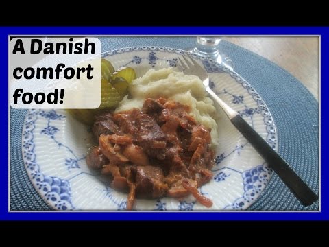 Bøf Stroganoff - Beef Stroganoff - A Danish Recipe Version