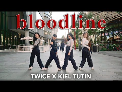 [KPOP IN PUBLIC] TWICE X Kiel Tutin “bloodline (Ariana Grande)”' Dance Cover in Australia