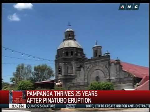 Pampanga prospers 25 years after Pinatubo eruption