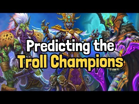 Troll Champion Class Legendary Predictions - Hearthstone