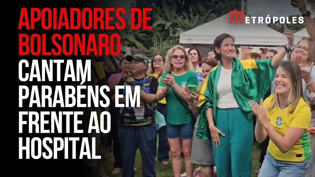 20260203 ADMV HOR Apoiadores se reúnem em frente ao Hospital DF Star durante o período de internação