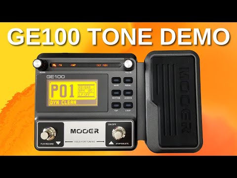 Mooer GE100 Multi-effects pedal 2010s - Black image 15