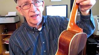Video thumbnail for Search for better sound in a concert ukulele.  Oscar Schmidt OU5? by Rich Davis