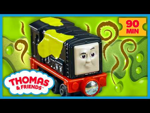 What is That Smell??? | Thomas & Friends: Watch Out Thomas! | 90+ Minutes! - Kids TV Series, Kingdom Kids Zone - Thomas & Friends