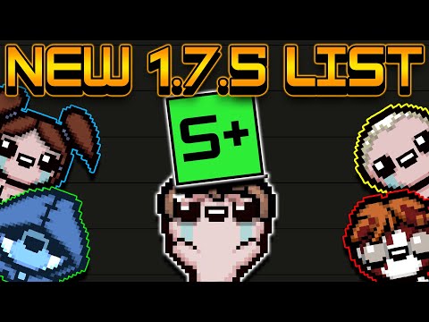 Who Is The Most FUN Repentance Character [PATCH 1.7.5] - TBOI Tier List