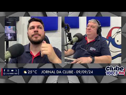 Jornal da Clube - 09//09/2024 - Edição da Manhã