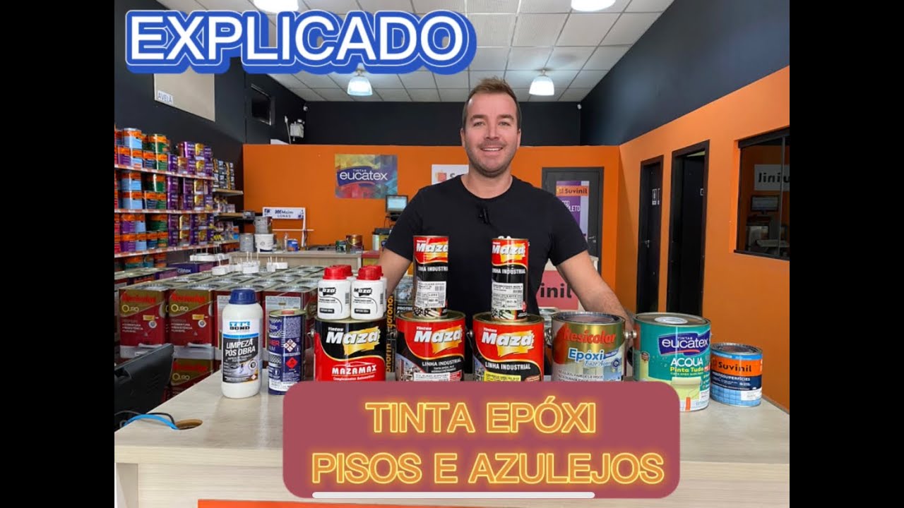 Tinta Epóxi Para Pisos e Azulejos De Chão e Parede, Como Aplicar Passo a Passo, Diluição - SA Tintas