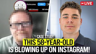 How My 58-Year-Old Client Built a 141K Instagram Empire (Retirement Case Study)