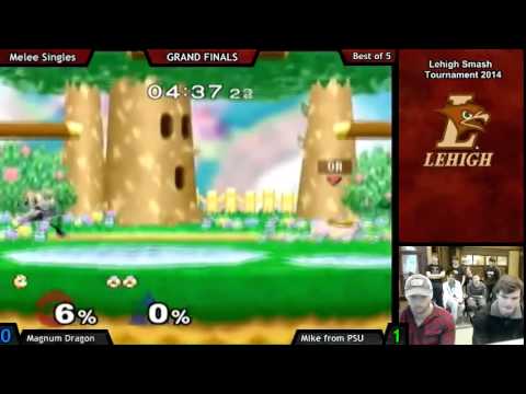 GRAND FINALS - Lehigh Smash 2014 - Magnum Dragon vs. Mike From PSU (GRAND FINALS) - Melee