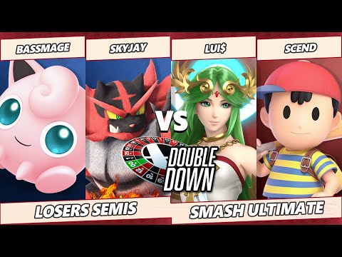Double Down 2022 Losers Semis - BassMage & SkyJay Vs. Scend & Lui$ - SSBU Smash Ultimate Tournament