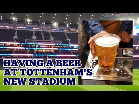 TOMANDO UMA CERVEJA NO NOVO ESTÁDIO DO TOTTENHAM: A 5 Second Pint! 3 de fevereiro de 2019