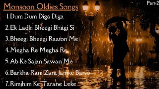 Rain Songs | Monsoon Bollywood Songs | Old Songs | Romantic Songs | Audio Jukebox | Part-2