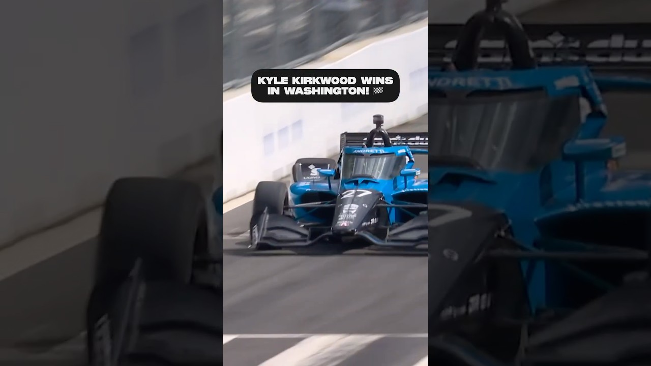 No bigger win for the King of the Streets 🔴⚪️🔵 #indycar #racing #kylekirkwood