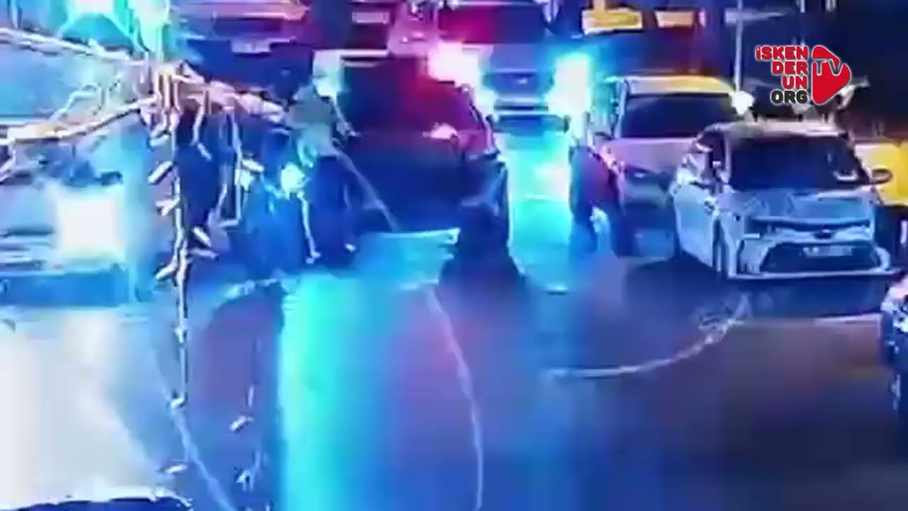 Polisin Heimlich Manevrası Hayat Kurtardı…