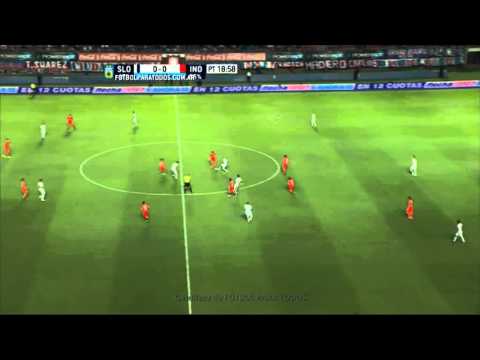 Riaño desperdició la chance. San Lorenzo 0 - Independiente 0. Fecha 9. Primera División 2015. FPT