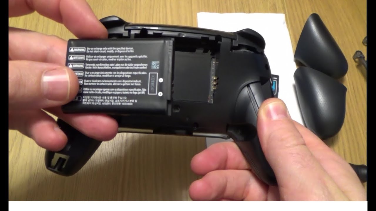 Replacing the Battery in a Nintendo Switch Pro Controller