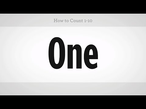 Wie man bis 10 zählt | Mandarin-Chinesisch
