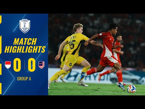 🇮🇩 INDONESIA 0-0 MALAYSIA 🇲🇾 | #MANDIRICUP2025 HIGHLIGHTS