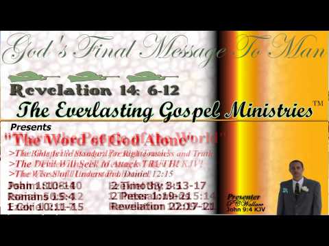 Rev 14:6-12   The Gospel Message