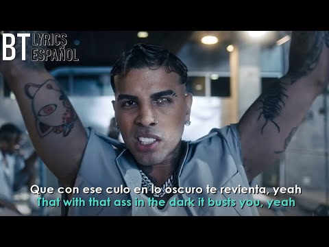 Rauw Alejandro - PUNTO 40 AÑO 2077 ft. Baby Rasta // Lyrics + Español // Video Official