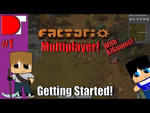 Getting started! - Factorio Multiplayer with AJGames - EP 1!
