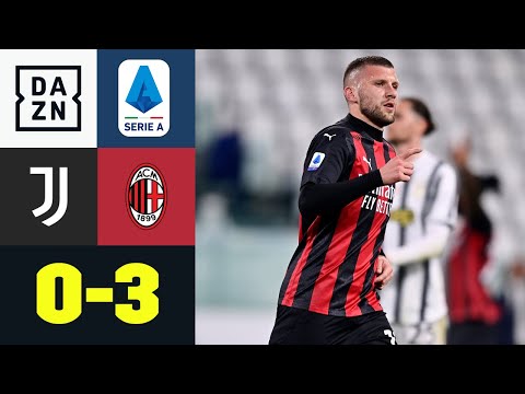 Diaz Lampe und Rebic Fackel in Richtung Königsklasse: Juventus - AC Mailand 0:3 | Serie A | DAZN