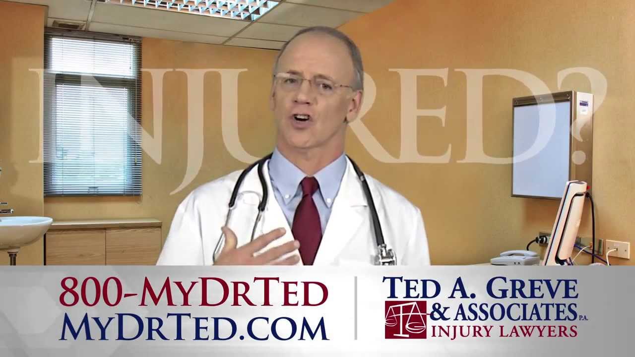 GA Personal Injury Lawyer Dr. Ted Greve 1-800-693-7833