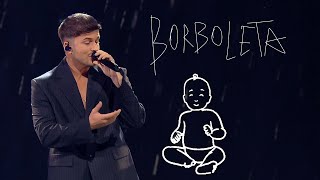 Kadr z teledysku Borboleta tekst piosenki David Carreira