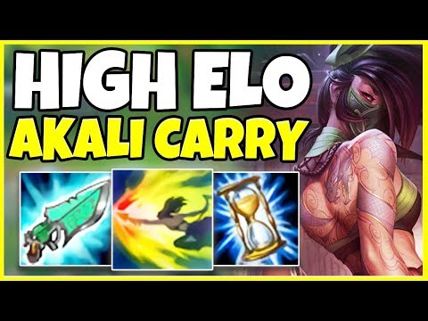 HOW TO CARRY AS AKALI IN HIGH ELO (WIN EVERY GAME) - League of Legends