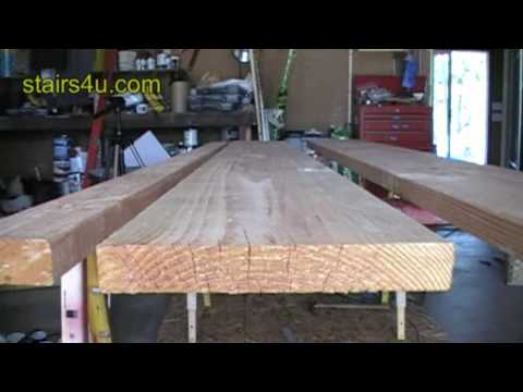 Stair Stringer Lumber Selection Advice