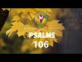 Psalms 106 | English Audio Bible | AFCM | NRSV Catholic Edition