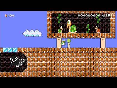 Super Mario Maker 2 - Mario goes camping in a zoo! by Dustin 72 - No Commentary