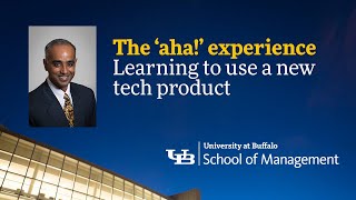 YouTube video highlighting School of Management faculty research on the "a-ha" experience. 