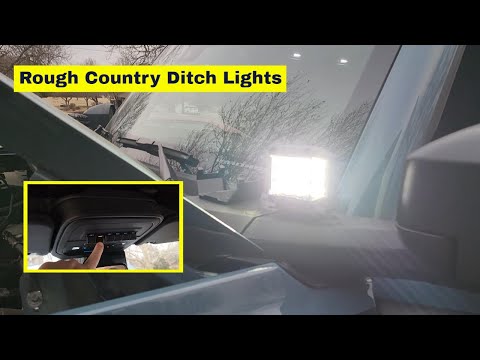 Ford Bronco Build: Rough Country LED Ditch Light Kit Install
