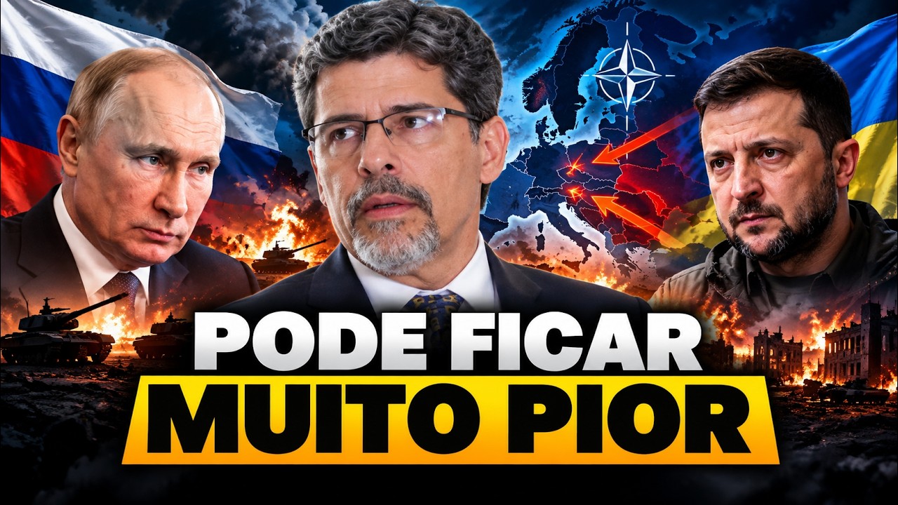 RISCO NUCLEAR? Essa Guerra Vai Complicar Para Todo Mundo! | Prof. Luiz Antônio