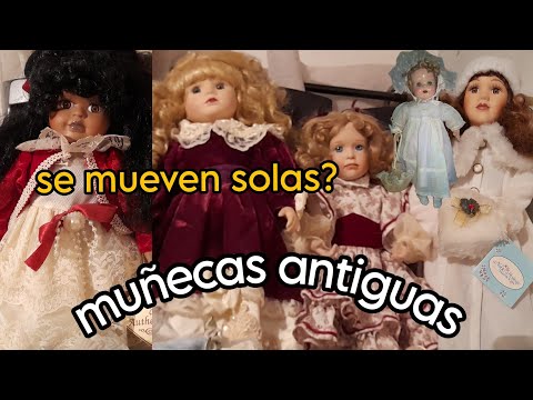 pequeña colección de muñecas de porcelana | hablan solas? | muñecas antiguas