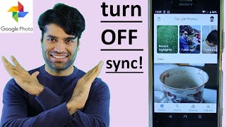 How to turn OFF Google Photos sync