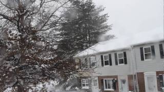 preview picture of video 'Maryland Blizzard 2/10/2010'