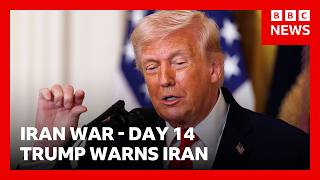 President Donald Trump warns US will hit Iran 'very hard' in coming days | BBC News