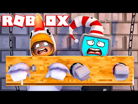 SCAPPIAMO DAL CASTELLO DI ROBLOX!!