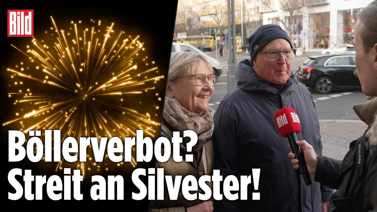 BÖLLERSTREIT ZUM JAHRESWECHSEL: Soll Feuerwerk an Silvester verboten werden?