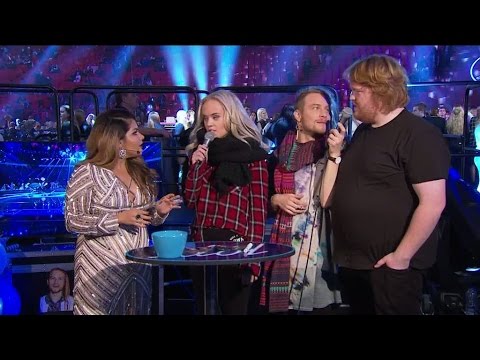 Amanda Winberg skakar av nervositet inför Idol-finalen 2015 - Idol Sverige (TV4)