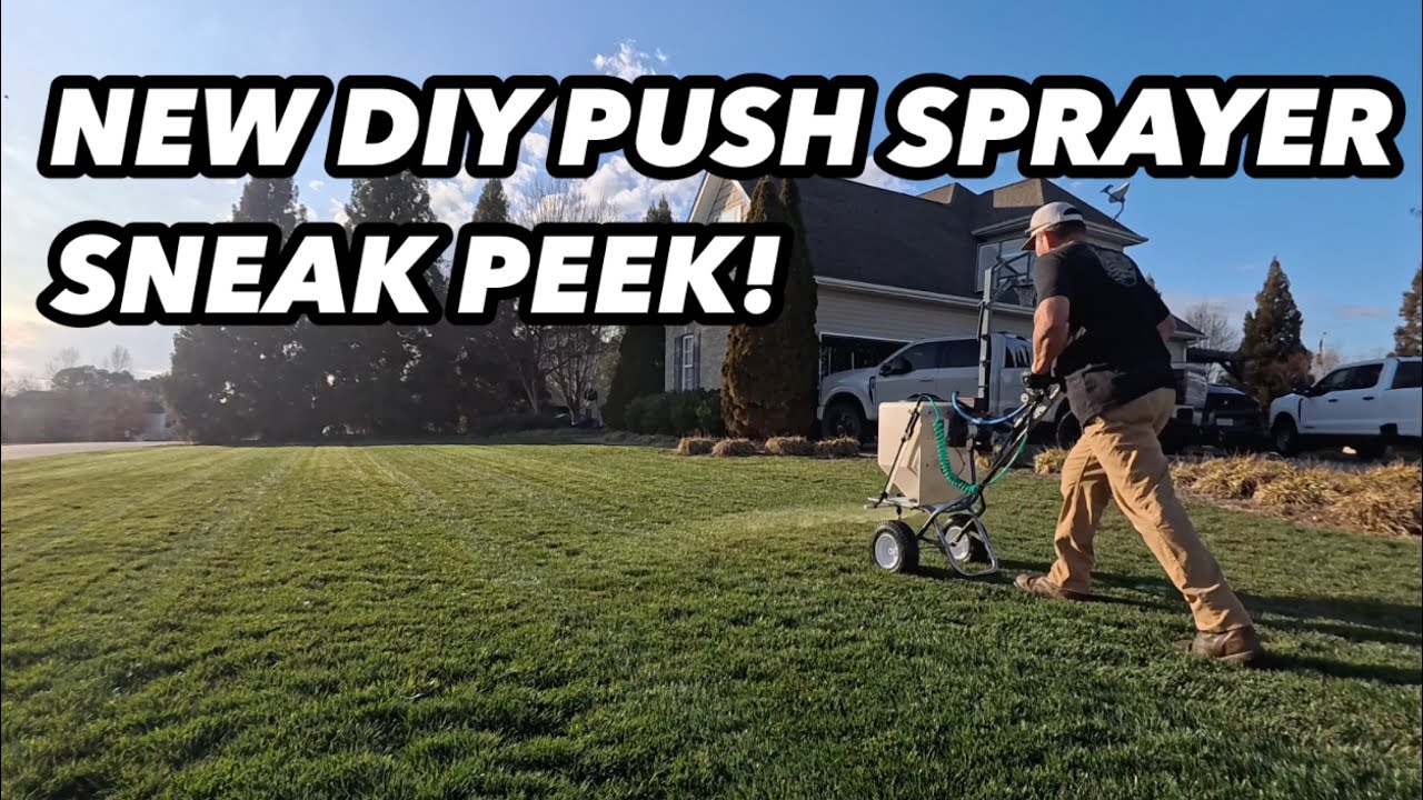 I Built a Push Sprayer for DIY Homeowners (Boomless vs Boom) + 2026 Lawn Care Guide Update
