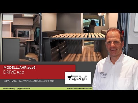 Caravan Salon Düsseldorf Clever Drive 540 model year 2026
